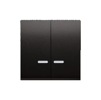 vypínač Dvojitý vypínač Kontakt Simon DKW5L/48 antracit