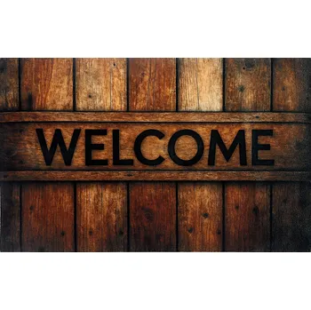 Rohožka VENKOVNÍ ČISTICÍ ZÓNA PŘED DVEŘE 45x75 GUMOVÁ ROHOŽKA NA BOTY