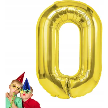 Balónek FÓLIOVÝ BALÓNEK zlaté písmeno O 40 cm pro vytvoření nápisu narozeniny oslava