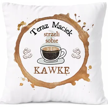 Polštář Polštář pro dívku jako Dárek s potiskem bílý PoliDraw