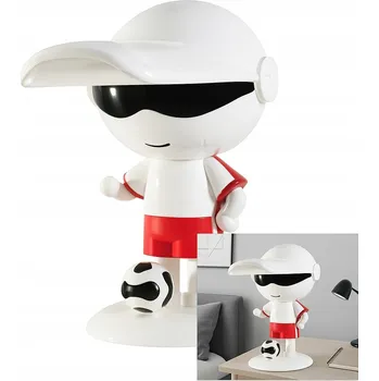 Lampička Stolní lampička Krislamp bílá 8 W