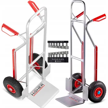 Rudl Lehký hliníkový rudl / vozík na přepravu zboží ve skladu HIGHER 200 kg