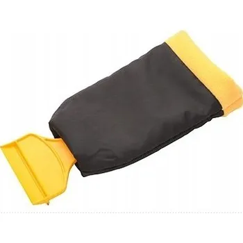 Autoškrabka Škrabka na sklo s rukavicí Carcommerce 42660 červená