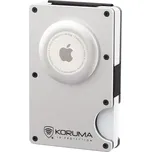 Hliníkové pouzdro na karty s držákem AirTag od Apple (stříbrné) - KUK-68TAGSLVR