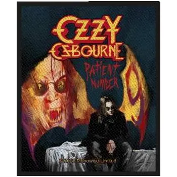 Nášivka Merch Ozzy Osbourne: Ozzy Osbourne Standard Patch: Patient No.9