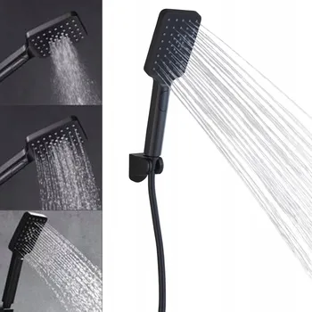 Sprchový set Nástěnný Sprchový set Aquaparts SPRCHOVÝ SET 3F FLEX ČERNÝ