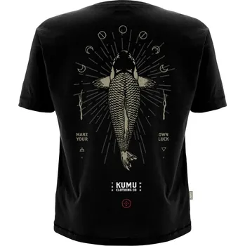 Rybářské oblečení KUMU Tričko Make Your Own Luck-Velikost L