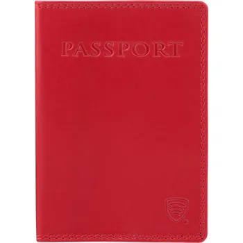 Obal na doklad Pouzdro proti krádeži pro biometrický pas (červené) - SM-991PR