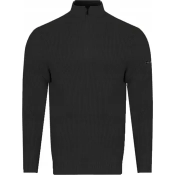Pánský svetr Pepe Jeans černý svetr s polovičním rolákem velikost M