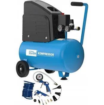 Kompresor Bezolejový kompresor GÜDE 220/8/24 13-TLG 50 l 10 bar