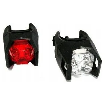 Cyklosvítilna Sada LED světel na kolo s bateriemi