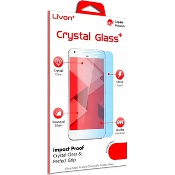Pouzdro na mobilní telefon Livon Apple iPhone 5G Tempered Glass Privacy