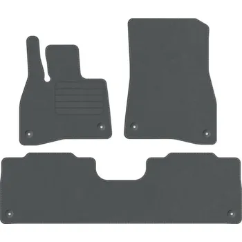 autokoberec Koberce Edecor velurové 3 ks