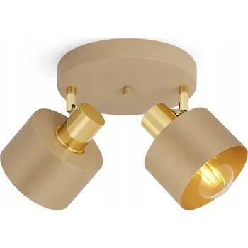 Stropní svítidlo Stropní Svítidlo Lustr Kašmír Ecru Béžová 485-EG2 do Pokoje Ložnice