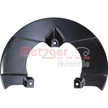 Brzdový systém Ochranný plech proti rozstřikování, brzdový kotouč METZGER 6115504