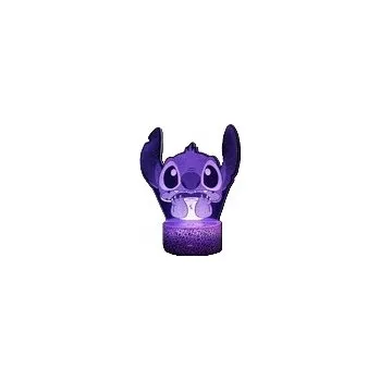 Lampička 3D lampička noční LED USB + dálkové ovládání Lilo a Stitch