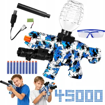 Velká Puška Automat na gelové kuličky Automatická pistole Velká sada