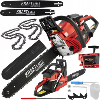 Motorová pila Řetězová pila Kraft&Dele 5,9 W / 5,9 HP (koní)