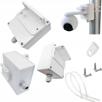 Bezpečnostní kamera BEZINVAZIVNÍ KRABIČKA S TĚSNĚNÍM PRO EZVIZ H80f Multi 2K+ OKAP, SLOUP