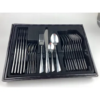 Příbor PŘÍBORY SADA PŘÍBORŮ SOUPRAVA 24 ks pro 6 osob KING+ DÁRKOVÁ KRABIČKA, LESK