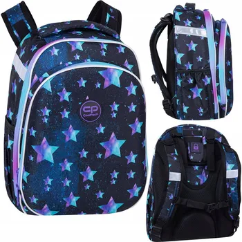 Školní batoh Školní batoh vícekomorový CoolPack černý, odstíny žluté a zlaté 25 l