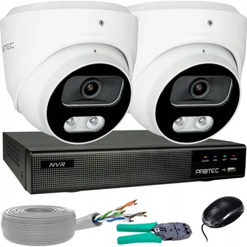 Bezpečnostní kamera IP dome kamera Protec PR-IPD1800 8 Mpx