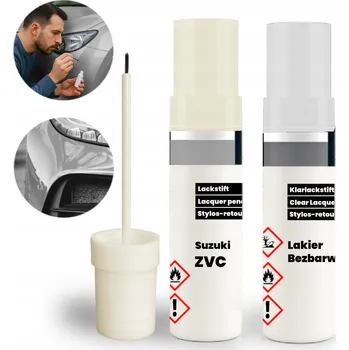 Lak na dřevo SUZUKI ZVC Opravná sada 2v1 - Na opravu škrábanců a oděrek | ZÁKLAD + LAK