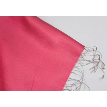 Šála Hedvábná šála Šrínagar - Malinová