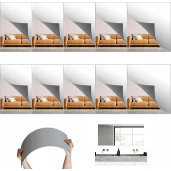 Zrcadlo Zrcadlo Bedee nástěnné čtverec 20 x 20 mm