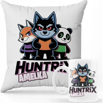 SADA POLŠTÁŘ + HRNEK Dárek Kpop Demon Hunters Huntrix LOVKYNĚ JMÉNO 6