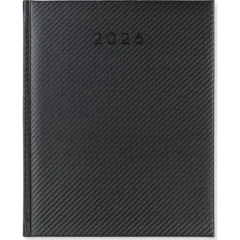 Diář Knižní kalendář 2026 A4 Scriba černý