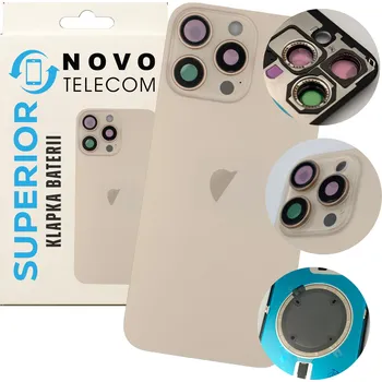 Pouzdro na mobilní telefon Kryt baterie pro Apple iPhone 16 Pro – zlatý