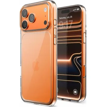 Pouzdro na mobilní telefon POUZDRO ULTRATENKÉ SLIM TPU SILIKONOVÁ GUMA PRO IPHONE 17 PRO MAX + SKLO