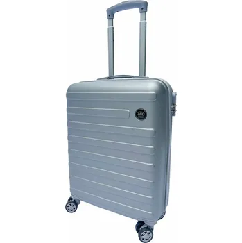 Linder Exclusiv Cestovní kufr 40x20x55 cm Světle šedý