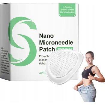 Náplast Zeštíhlující náplasti s vylepšenou Nano Microneedle technologií pro zpevnění celého těla