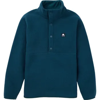 Chlapecká mikina Burton Kids' Cinder Fleece Anorak - deep emerald 164-170