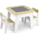 Dětský stůl a židle Milly Mally Olaf Blocks White