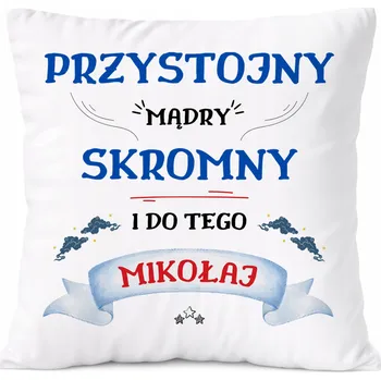 Polštář Polštář pro Gabriela jako Dárek s potiskem bílý PoliDraw