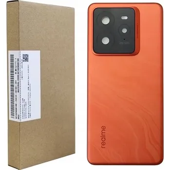 Náhradní kryt pro mobilní telefon KRYT BATERIE REALME GT 7 PRO PANEL BATERIE MARS ORANGE (ORANŽOVÝ)