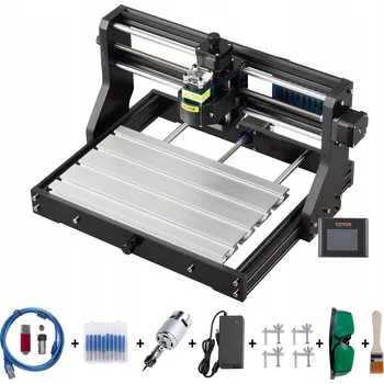 Zabezpečení domácnosti VEVOR Laserová Gravírka Velká Pracovní Plocha CNC Frézka Pro Gravírování