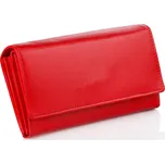 Dámská kožená peněženka s ochranou RFID (červená) - SM-152PR