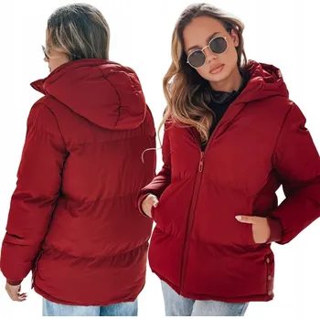 DStreet dámská prošívaná bunda s odepínací kapuce TY4960 velikost L