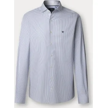 Pánská košile KOŠILE HACKETT LONDON TWILL STRIPE MULTI BLUE PRINT