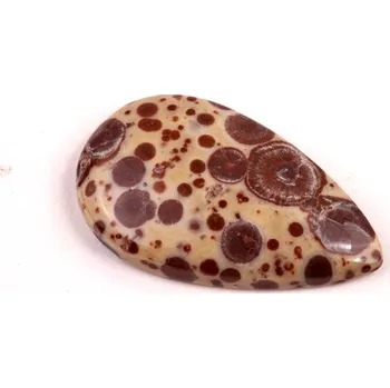 Přírodní kámen Kabošon Asteroid Jaspis č.6259 (30x18x5mm)