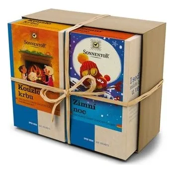 Nealkoholický nápoj Sonnentor Dárkové balení 2 čajů - Zimní tajemství