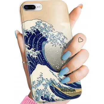 Pouzdro na mobilní telefon Zadní Kryt Hello Case pro Apple iPhone 7 Plus, iPhone 8 Plus, modrý