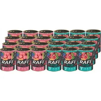 Krmivo pro psa Mokré Krmivo pro štěňata Dolina Noteci Rafi Pies Junior MIX 12X400G