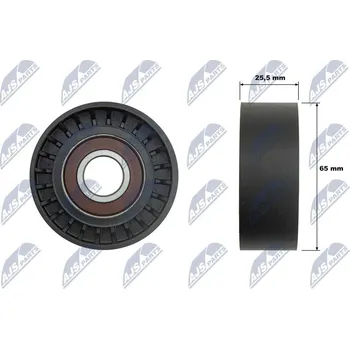 Napínací rameno, žebrovaný klínový řemen NTY RNK-MS-022