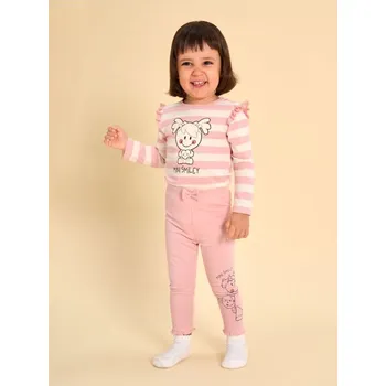 Sinsay - Kalhoty Mini Smiley - růžová - WK236-39X - WK236-39X-86