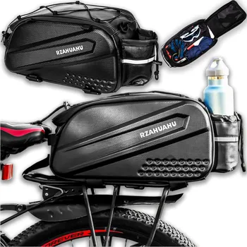 brašna na kolo Taška cyklistická brašna na zadní nosič jízdního kola 12 l, černá, voděodolná